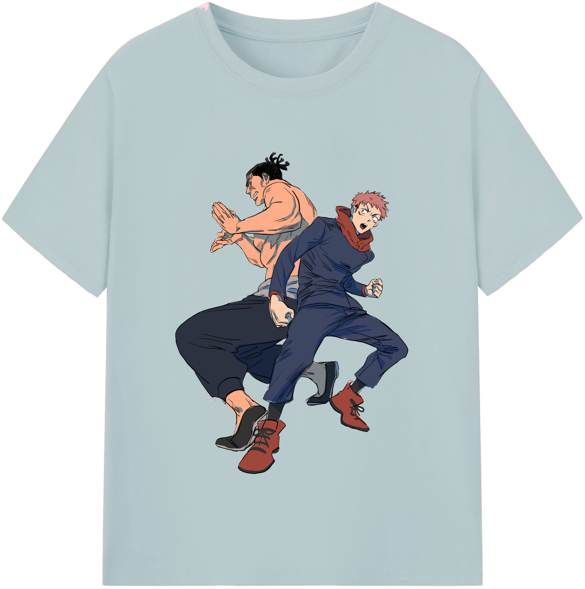 （画像用） 呪術廻戦 Jujutsu Kaisen 綿100％半袖Tシャツ（フロントプリント）